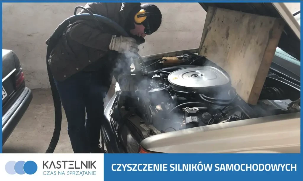 Czyszczenie silników samochodowych.