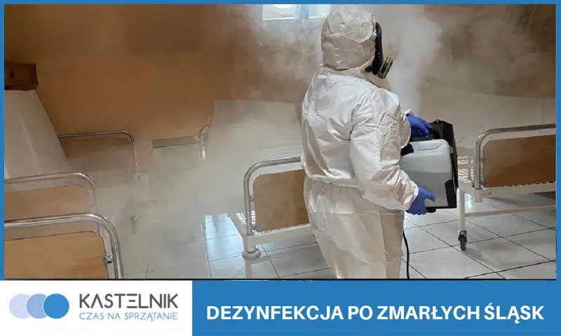 Dezynfekcja pomieszczeń po zmarłych na Śląsku. Dezynfekcja pomieszczeń po zmarłych.